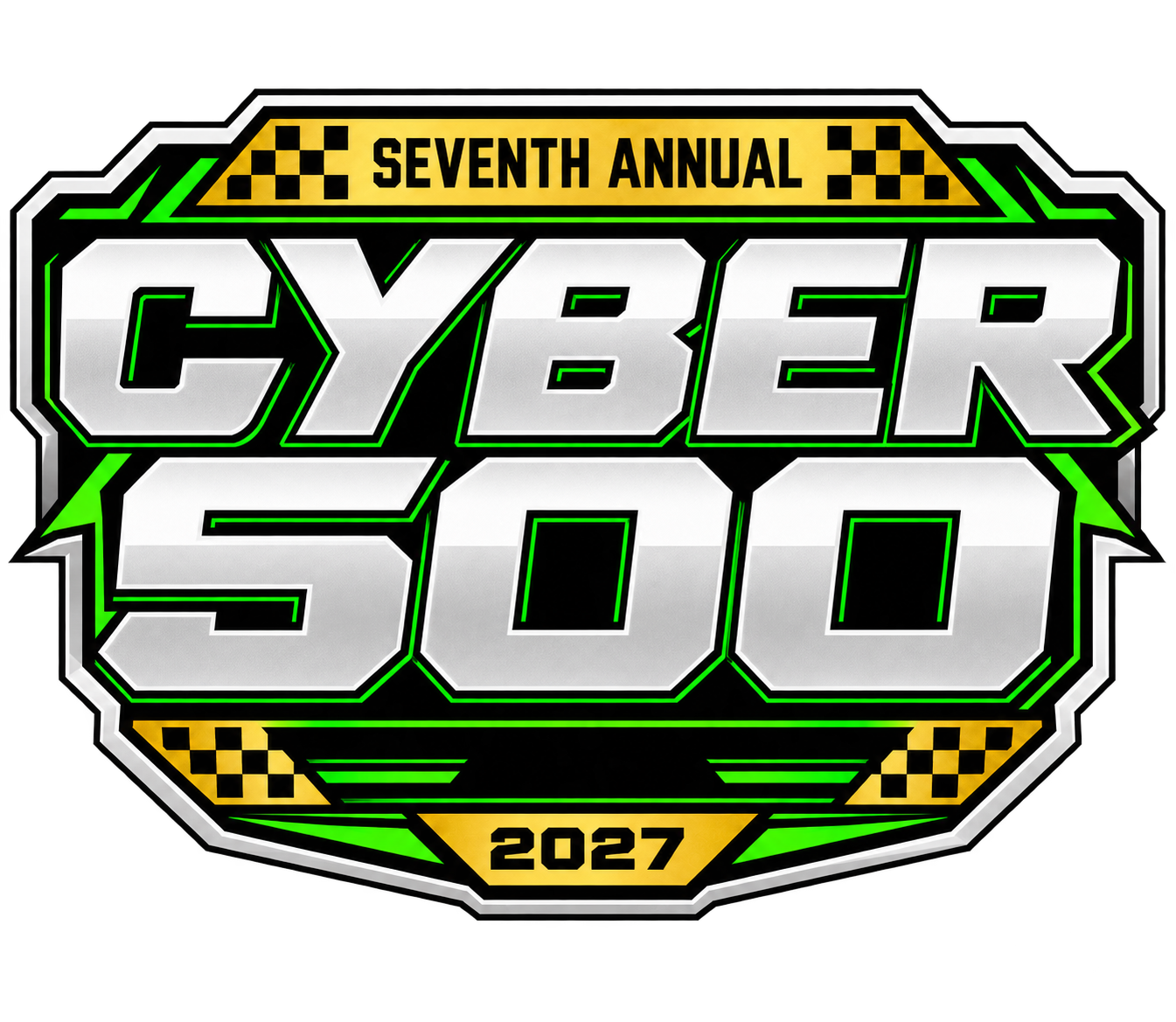 Seventh Annual Cyber 500 · 2027 event badge
